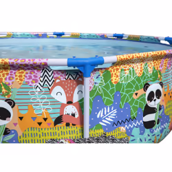 Bestway 5612F piscina fuori terra Piscina con bordi Piscina rotonda 3221 L Multicolore - Vista aggiuntiva 6