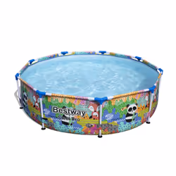 Bestway 5612F piscina fuori terra Piscina con bordi Piscina rotonda 3221 L Multicolore - Vista aggiuntiva 7