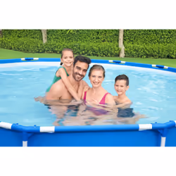 Bestway 5612E piscina fuori terra Piscina con bordi Piscina rotonda 8680 L Blu - Vista aggiuntiva 4