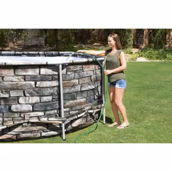 Bestway Power Steel 56719 piscina fuori terra Piscina con bordi Piscina ovale 20241 L Multicolore - Vista aggiuntiva 8