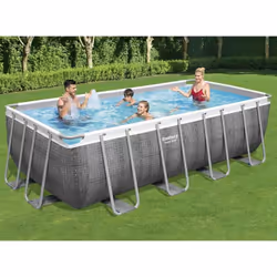 Divertitevi un mondo con la famiglia e gli amici con questo set da piscina della Bestway. La forma rettangolare offre più spa ...