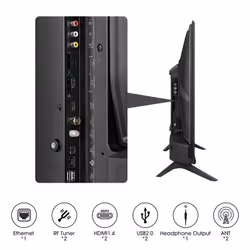 Hisense 32A4K TV 32" HD Smart TV Wi-Fi Nero 200 cd/m² - Vista aggiuntiva 6