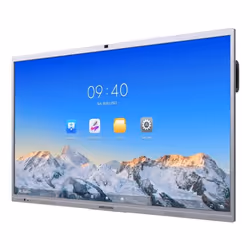 Hikvision DS-D5C86RB/B visualizzatore di messaggi Pannello piatto interattivo 2,18 m (86") LED Wi-Fi 400 cd/m² 4K Ultra HD Argento Touch screen Processore integrato Android - Vista aggiuntiva 2