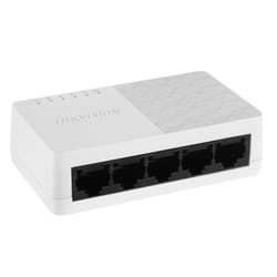 Hikvision DS-3E0505D-O switch di rete Gigabit Ethernet (10/100/1000) Nero, Bianco