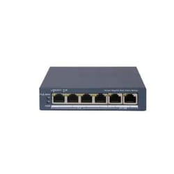 Hikvision DS-3E1506P-EI/M switch di rete Gestito Gigabit Ethernet (10/100/1000) Supporto Power over Ethernet (PoE) Grigio