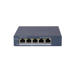Hikvision DS-3E1505P-EI switch di rete Gestito Gigabit Ethernet (10/100/1000) Supporto Power over Ethernet (PoE) Grigio