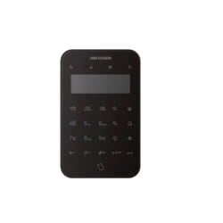 DS-PK1-LT-WE Tastiera lcd wireless bidirezionale a 868 MHz con lettore tag integrato Hikvision Ax Pro nero
