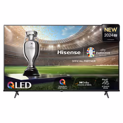 Hisense 50E77NQ, 127 cm (50"), 3840 x 2160 Pixel, QLED, Smart TV, Wi-Fi, Nero