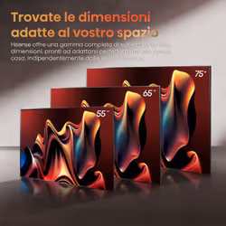 Hisense TV Mini-LED 144Hz 55" 4K Ultra HD 55U7NQ - Vista aggiuntiva 7