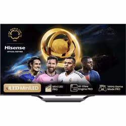 Hisense 85U7NQ, 2,16 m (85"), 3840 x 2160 Pixel, 4K Ultra HD, Smart TV, Wi-Fi, Antracite
