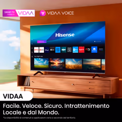 Hisense Smart TV 55" 4K Ultra HD 55A6N - Vista aggiuntiva 8