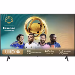 Hisense 65A69N, 165,1 cm (65"), 3840 x 2160 Pixel, LED, Smart TV, Wi-Fi, Nero