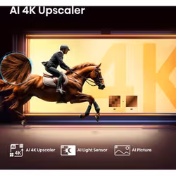 Hisense 65E77Q 165,1 cm (65") 4K Ultra HD Smart TV Wi-Fi Nero - Vista aggiuntiva 4