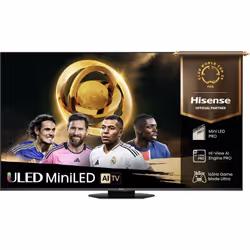 Hisense 85U8Q, 2,16 m (85"), 3840 x 2160 Pixel, ULED, Smart TV, Wi-Fi, Nero, Grigio