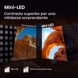 Hisense Smart TV ULED MiniLED 50" 4K 50U7Q - Vista aggiuntiva 4