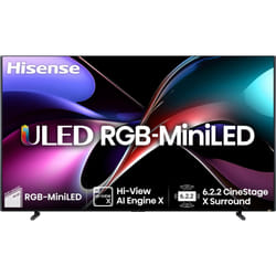 Hisense 100UXQ 2,54 m (100") 4K Ultra HD Smart TV Wi-Fi Nero, Grigio