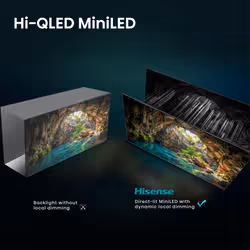 Hisense 65U7SE 165,1 cm (65") 4K Ultra HD Smart TV Wi-Fi Nero - Vista aggiuntiva 4