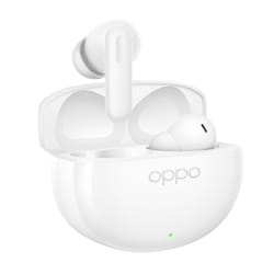 OPPO Enco Air5 Auricolari True Wireless, 54h di Autonomia, Driver Dinamico da 12mm, Bluetooth 6.1, Controlli Touch, Cancellazione attiva del rumore AI, Android e iOS, IP55, [Versione Italiana], Glossy White