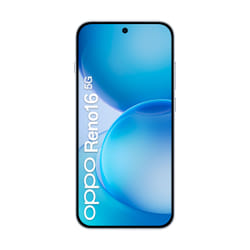 OPPO Reno16 5G AI Smartphone, Tripla fotocamera 50+50+50MP, Selfie 50MP, Display 6.32” 120HZ AMOLED FHD+, 6000mAh, RAM 8GB(Esp2GB/4GB/8GB)+ROM 512GB [Versione Italia], Pop White