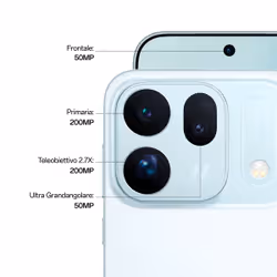 OPPO Find X10 5G AI Smartphone, Tripla Fotocamera 200+200+50MP, Selfie 50MP, Display 6.59” 144HZ AMOLED 1.5K, 7150mAh, RAM 12GB(Esp4GB/8GB/12GB)+ROM 512GB, [Versione Italia], Glacer Blue - Vista aggiuntiva 3