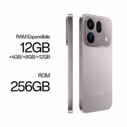 OPPO Find X10 5G AI Smartphone, Tripla Fotocamera 200+200+50MP, Selfie 50MP, Display 6.59” 144HZ AMOLED 1.5K, 7150mAh, RAM 12GB(Esp4GB/8GB/12GB)+ROM 256GB, [Versione Italia], Mist Grey - Vista aggiuntiva 6