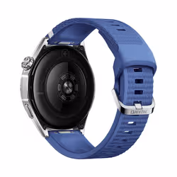 Huawei WATCH GT 7 46mm Smartwatch Acciaio inox GPS cinturino fluoroelastomero Blu - Vista aggiuntiva 6