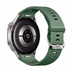 Huawei WATCH GT 7 PRO Smartwatch 46 mm Acciaio inox GPS cinturino fluoroelastomero Verde - Vista aggiuntiva 4