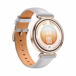Huawei WATCH GT 7 41mm Smartwatch Oro GPS cinturino pelle Grigio - Vista aggiuntiva 3