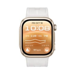 Huawei WATCH D3 Smartwatch Oro cinturino pelle Bianco