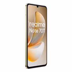 realme Note 631011009975 smartphone 17,1 cm (6.74") Doppia SIM Android 15 4G USB tipo-C 4 GB 256 GB 6000 mAh Oro - Vista aggiuntiva 3