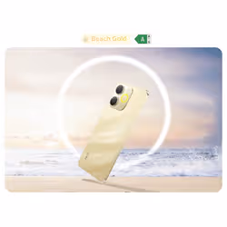 realme Note 631011009975 smartphone 17,1 cm (6.74") Doppia SIM Android 15 4G USB tipo-C 4 GB 256 GB 6000 mAh Oro - Vista aggiuntiva 8