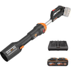 Nitro Soffiatore a batteria 40 v max (2 x 20 v) Motore brushless WG585E Include 2 Batterie da 4 Ah e Caricatore Doppio - Worx