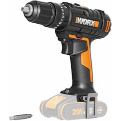 Worx - WX370.9 - Trapano avvitatore a percussione a batteria, 20 v, 50 Nm, 2 marce e luce led, per avvitare, forare e trapano a percussione, 20