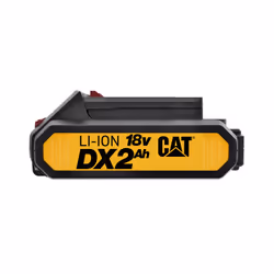 CAT DXB2, 2000 mAh, Ioni di Litio, 18 V, Nero, Giallo, 1 pz