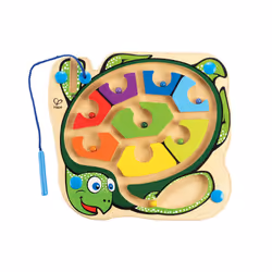 Hape Colorback Sea Turtle, 0,24 anno/i, Legno, Multicolore