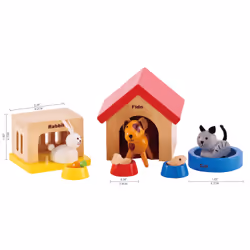 Hape Family Pets - Vista aggiuntiva 4