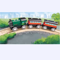 Hape STEAM-ERA PASSENGER TRAIN