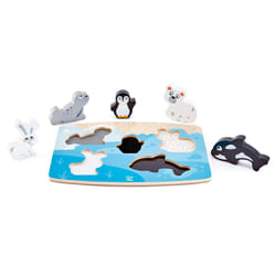 Puzzle tattili Hape Animali polari 1 St