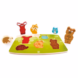 Hape Puzzle tattili animali del bosco 1 St
