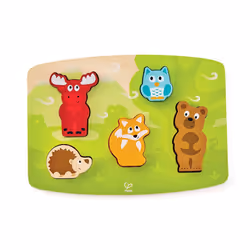 Hape Puzzle tattili animali del bosco 1 St