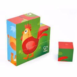 Hape Puzzle a Blocchi Fattoria 1 St - Vista aggiuntiva 2
