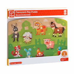 Puzzle della fattoria Hape 1 St
