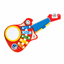 Hape E0335, Strumento musicale giocattolo, Chitarra, 1,5 anno/i, Multicolore