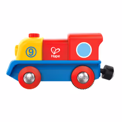 Hape BRAVE LITTLE ENGINE, Ferrovia e treno, 1,5 anno/i, Multicolore