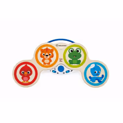 Hape E11650, Strumento musicale giocattolo, Tamburo, Multicolore