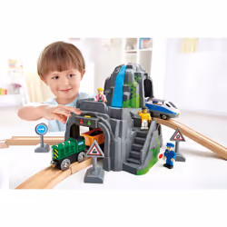Hape LIGHT AND SOUND MOUNTAIN TUNNEL SET