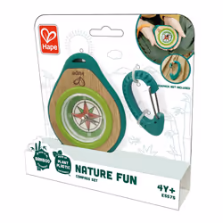 Hape Compass Set Bussola di navigazione magnetica Bamboo, Plastica - Vista aggiuntiva 5