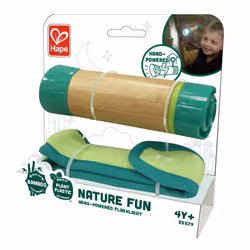 Hape Hand-Powered Flashlight Bamboo, Verde Torcia a mano - Vista aggiuntiva 4