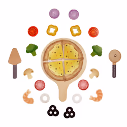 Hape Perfect Pizza Playset - Vista aggiuntiva 4