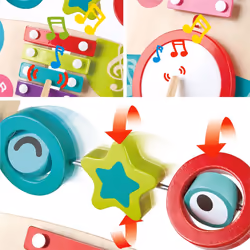 Hape My First Musical Walker girello per bambino Multicolore - Vista aggiuntiva 6